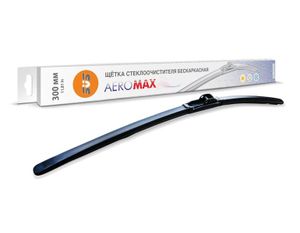 Щетка стеклоочистителя бескаркасная SVS серия AeroMax 300мм, 9 адаптеров. 0440001000 SVS