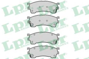 Комплект тормозных колодок, дисковый тормоз 05P559 Lpr