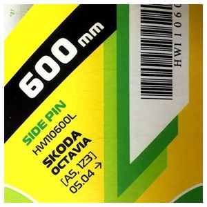 щетка стеклоочистителя 600 мм Side Pin левая hw110600l Hallo