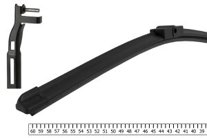 щетка стеклоочистителя 600 мм Side Pin левая hw110600l Hallo