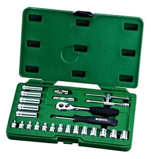 Набор торцевых головок   под вороток 1/4 дюйма