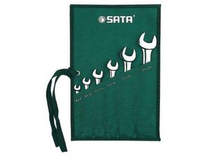 Набор рожковых  ключей 6-23 мм, 6 предметов 09045 Sata