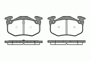 Колодки тормозные задние дисковые к-кт для Renault Clio II/Symbol 1998-2008