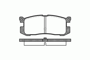 Комплект тормозных колодок, дисковый тормоз 2272.00 Roadhouse