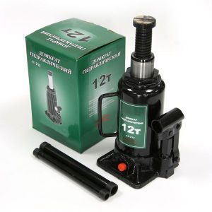 Домкрат телескопический АТ  12т (205-390) 1/4 at43038 AT