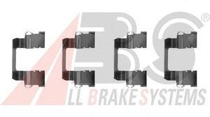 Комплектующие, колодки дискового тормоза