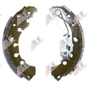 Колодки барабанные к-кт для Peugeot Bipper 2008> 9214 Abs