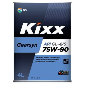 Трансмиссионное масло Kixx Gearsyn GL-4/5 75W-90 /4л синт. l296344te1 Kixx