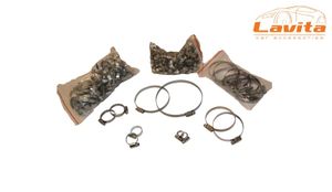 ХОМУТ ЧЕРВЯЧНЫЙ LAVITA 50-70 мм оцинкованный уп 10 шт.