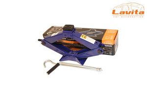 Домкрат ромбический 2 т высота подъема 110-400мм с резиновой опорой