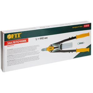 Силовой двуручный заклепочник 3.2-6.4мм 440мм FIT HQ 32058_15097438 32058 FiT