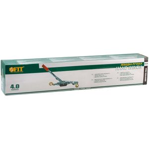 Лебедка ручная, усиленная 4000 кг (с реверсом) 64648 FiT