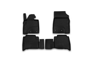 оврики в салон LEXUS LX, 2015->, 4 шт. (полиуретан) carlex00001 Element