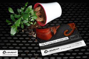 Коврик в багажник NISSAN Murano, 2016->, полиуретан element3661b13 Element