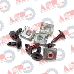 Брызговики задние к-кт для Mercedes Benz W204 2007-2015