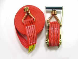 Стяжка груза 12 м полипропилен С УСИЛЕННЫМ КРЮКОМ 50mm 4000kg в упаковке 10