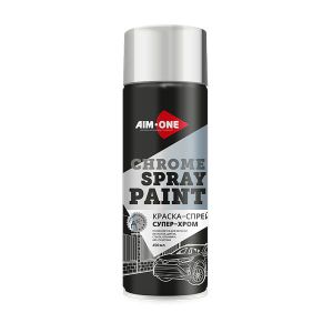 Эмаль-аэрозоль Хром 450мл AIM-ONE SPC-450 spc450 AIM-One