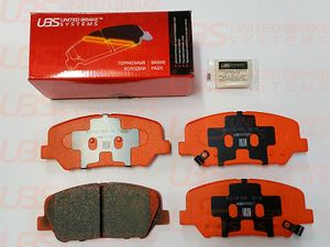Тормозные колодки для KIA OPTIMA 11-/CEED 12-/HYUNDAI i30 12-/SOLARIS 17-/GENESIS 08- пер.   в компл b1103059 UBS