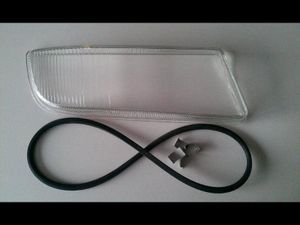 Стекло фары противотуманной левой для MAN TGX 2007>