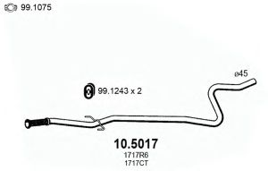 Труба выхлопного газа