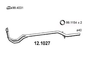 Труба выхлопного газа