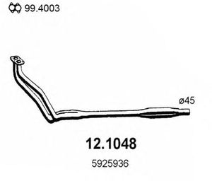 Труба выхлопного газа