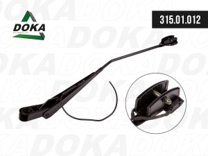 Рычаг щётки левый, длинный| 850 мм| МАЗ-206/256 31501012 Doka