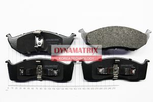 комплект колодок для дисковых тормозов DBP1098 Dynamatrix-Korea