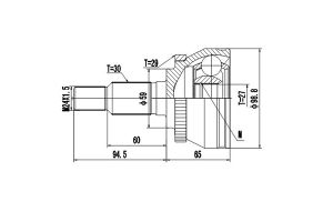 комплект ШРУСа dcv899254 Dynamatrix-Korea