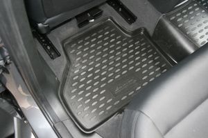 Коврики в сало�н полиуретан, бежевые BMW X3,(F25), 2010-2014 4шт nlc0530212kh Element Autofamily