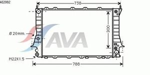 Радиатор, охлаждение двигателя