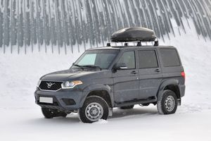 "Бокс Черный Матовый 360л 142х83х45 на крышу Аэродинамический ""Turino Compact"""