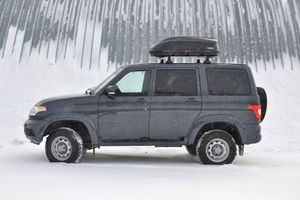 "Бокс Черный Матовый 360л 142х83х45 на крышу Аэродинамический ""Turino Compact"""