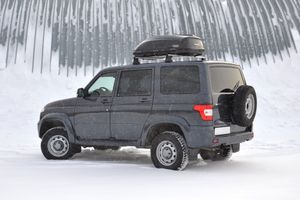 "Бокс Черный Матовый 360л 142х83х45 на крышу Аэродинамический ""Turino Compact"""