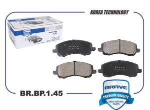 Колодка тормозная передняя Mitsubishi Lanser 9/10, ASX, Outlander brbp145 Brave