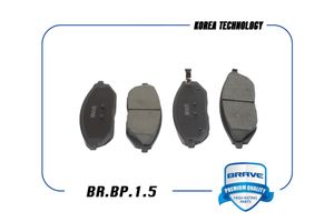 Колодка тормозная передняя Spark, с мех.датчиком