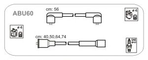Комплект проводов зажигания ABU60 Janmor