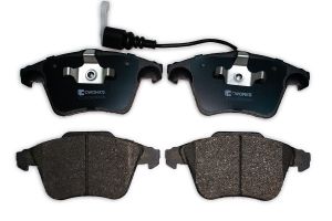 Тормозные колодки передние, Low Metallic VW: MULTIVAN V (7HM, 7HN, 7HF, 7EF, 7EM C11CR0086 Cworks