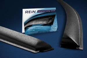 Дефлекторы боковых окон ЛАДА Ларгус широкий 2012- Комплект  reinwv026 Rein