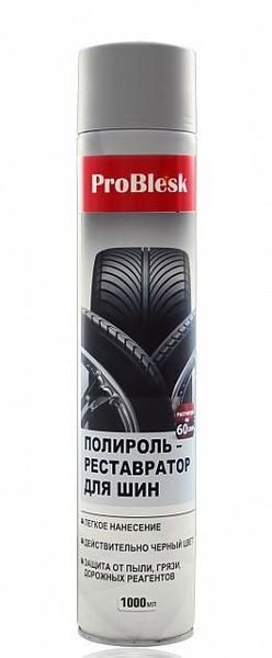Чернитель шин ProBlesk, аэроз. 1000мл (1/12) pb4001 ProBlesk