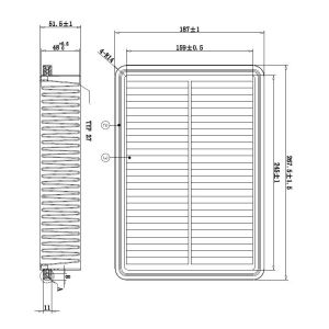 Фильтр воздушный HYUNDAI H1/STAREX 97- dfa022 Double Force