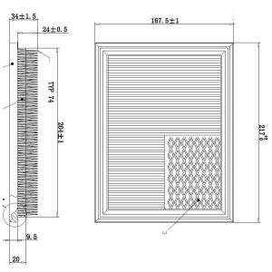 ФИЛЬТРЫ ВОЗДУШНЫЕ dfa2244 Double Force
