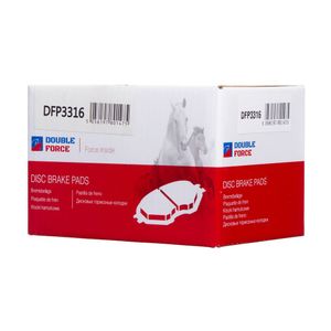 Тормозные колодки дисковые TOYOTA ALLION/CALDINA 01- пер. dfp3316 Double Force