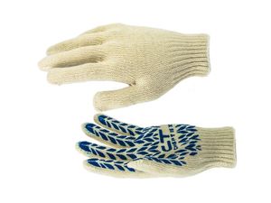 СИБРТЕХ Перчатки х/б, ПВХ-покрытие "Протектор" 7 класс //СИБРТЕХ Россия 67704 67704 Сибртех