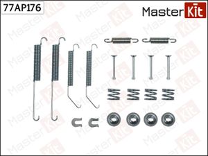 Установочный к-кт задних колодок 77ap176 MasterKit