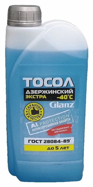 Glanz Тосол Дзержинский ОЖ-40 1кг