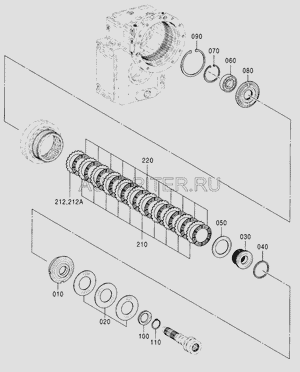 Пластина 0879216 Hitachi