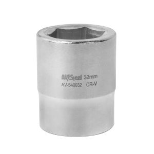Головка торцевая 32мм 1" (6-ти гранная) "AV Steel" av540032 AV Steel