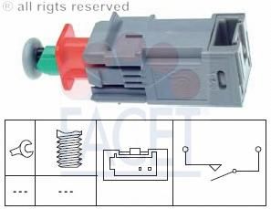 Датчик педали сцепления для Opel Agila B 2008-2015 7.1207 Facet