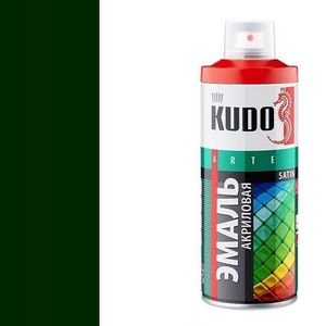 Эмаль Универсальная акриловая satin темно-зеленая RAL 6005